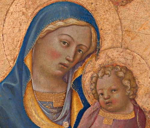 Madonna con Bambino di Lorenzo Monaco