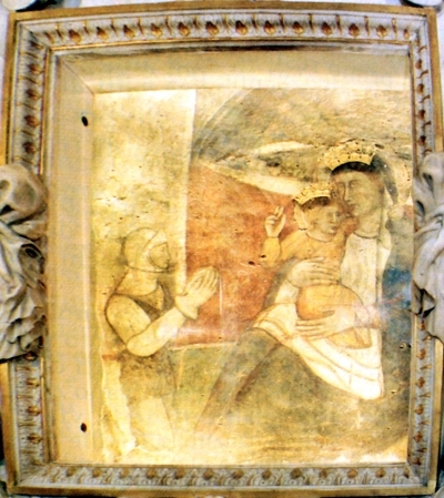 L'immagine miracolosa della Madonna col Bambino, seconda met del XV secolo