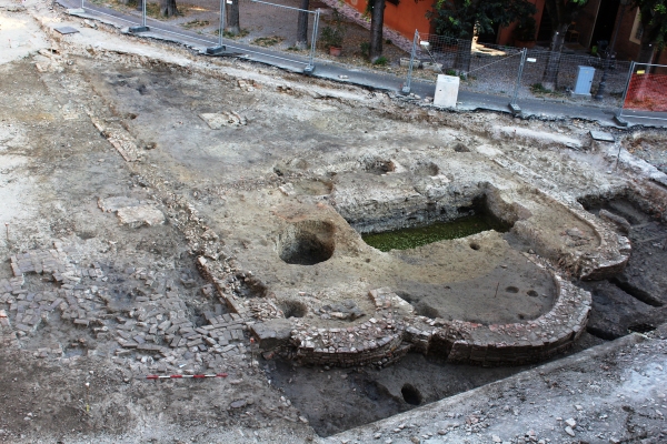 Dagli scavi in Piazza Liberazione riemerge la Chiesa di San Lorenzo