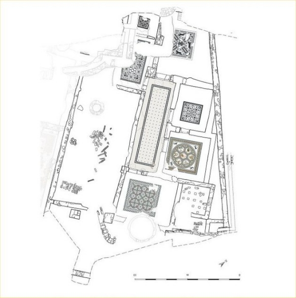 Planimetria della domus "del Chirurgo" (et imperiale)